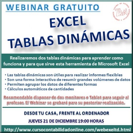 Curso Contabilidad fiscalidad y programa contable