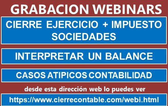 Curso Cierre del Ejercicio y Cuentas Anuales